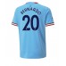 Cheap Manchester City Bernardo Silva #20 Home Football Shirt 2022-23 Short Sleeve